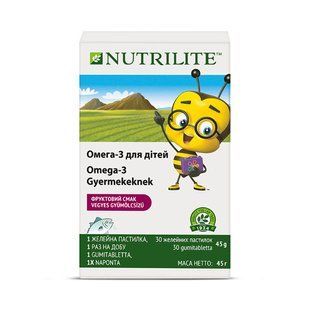 Nutrilite&trade; Омега-3 для детей, 30 капс. Амвей 432925 432925 фото