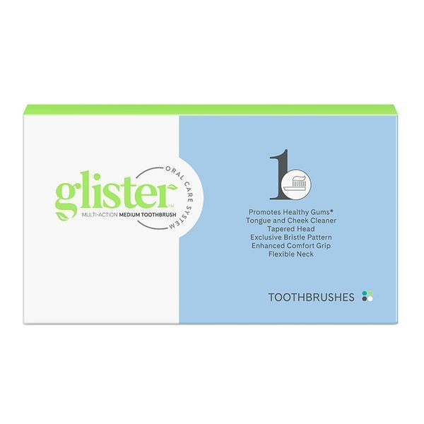 Glister &mdash; універсальна зубна щітка зі щетиною середньої жорсткості 4 шт Амвей 444516 444516 фото
