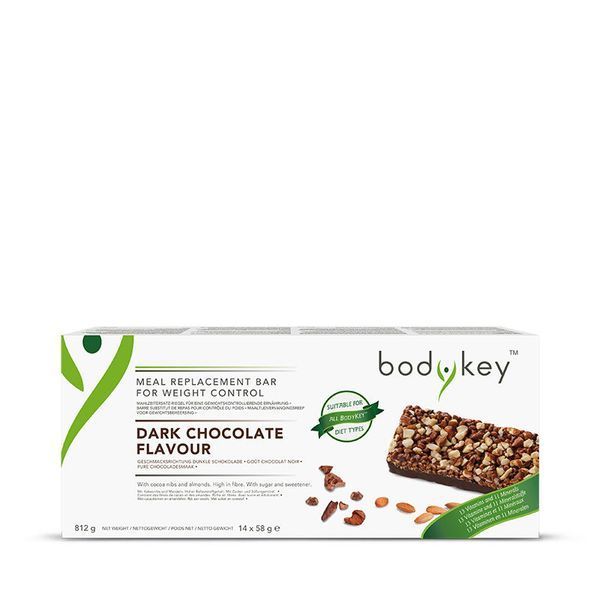 bodykey від Nutrilite&trade; Батончик для заміни прийомів їжі зі смаком чорного шоколаду (14 шт) Амвей 432978 432978 фото