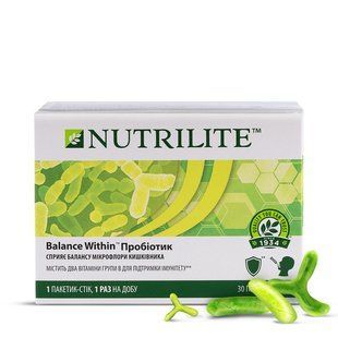 Nutrilite&trade; Balance Within&trade; Пробиотик 30 саше Амвей 432973 432973 фото