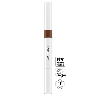 Artistry&trade; Go Vibrant&trade; Водостійкий олівець-гель для брів 2-в-1 Dark Brown Амвей 469872 469872 фото