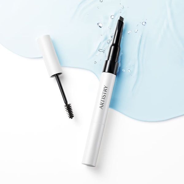 Artistry&trade; Go Vibrant&trade; Водостійкий олівець-гель для брів 2-в-1 True Black Амвей 469869 469869 фото