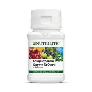Nutrilite&trade; Концентрированные фрукты и овощи, 60 таб. Амвей 432969 432969 фото